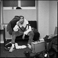 Leeroy: Astoria Dressing Room, 1992, Ilford XP2