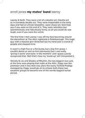 Canvas n Cream My mates band blurb.indd